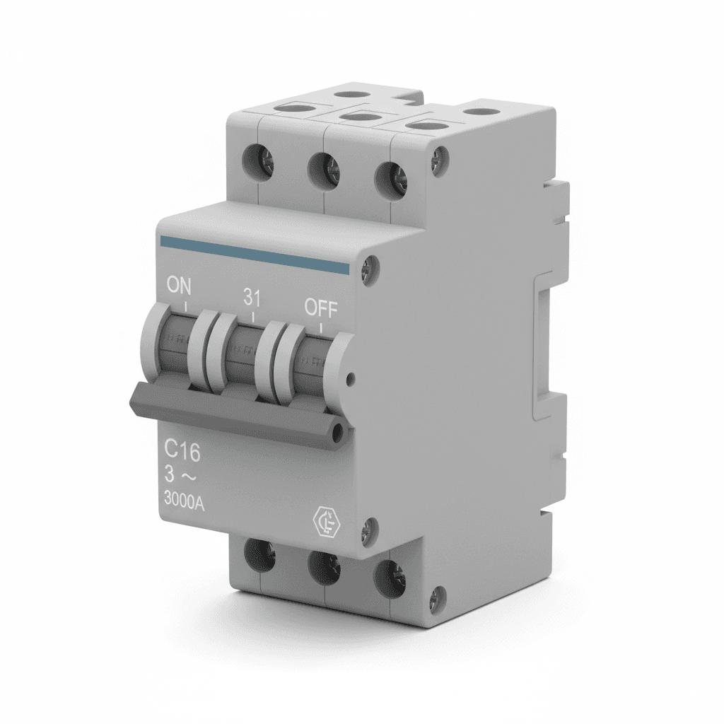 Автоматический выключатель Siemens 3P C40